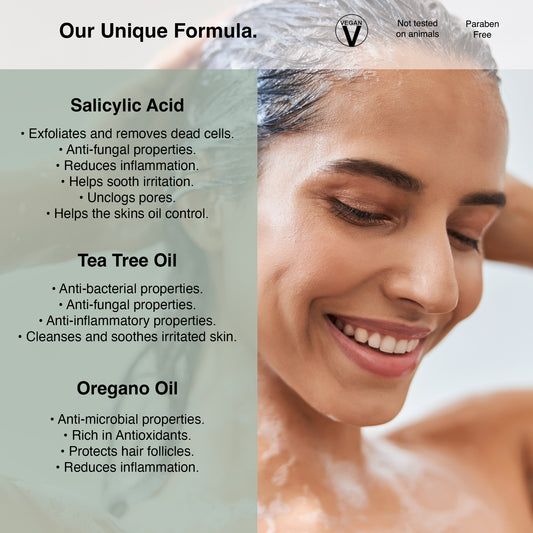 Dr Oz Conditioner with Tea Tree, Salicylic Acid and Oregano Oil.